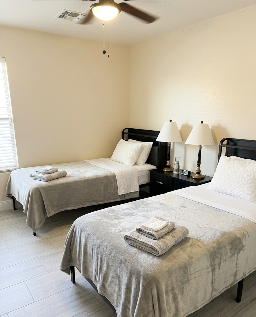 Shared bedroom